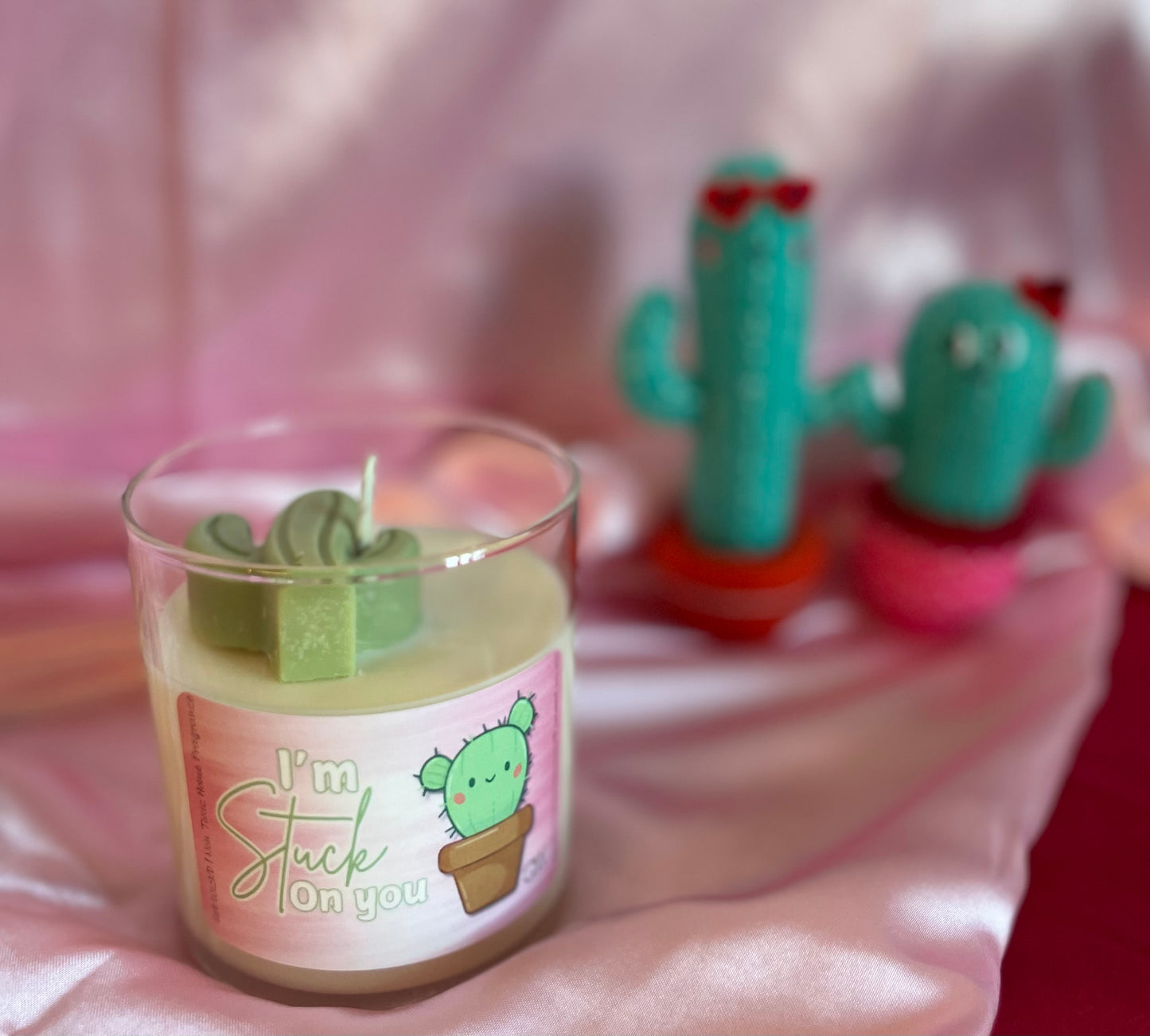 Stuck on you candle