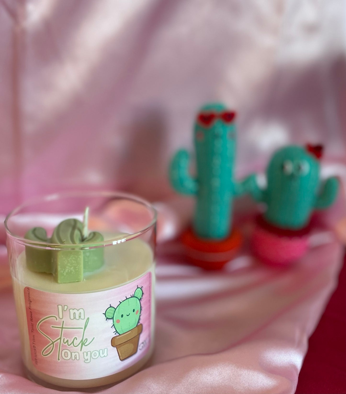 Stuck on you candle