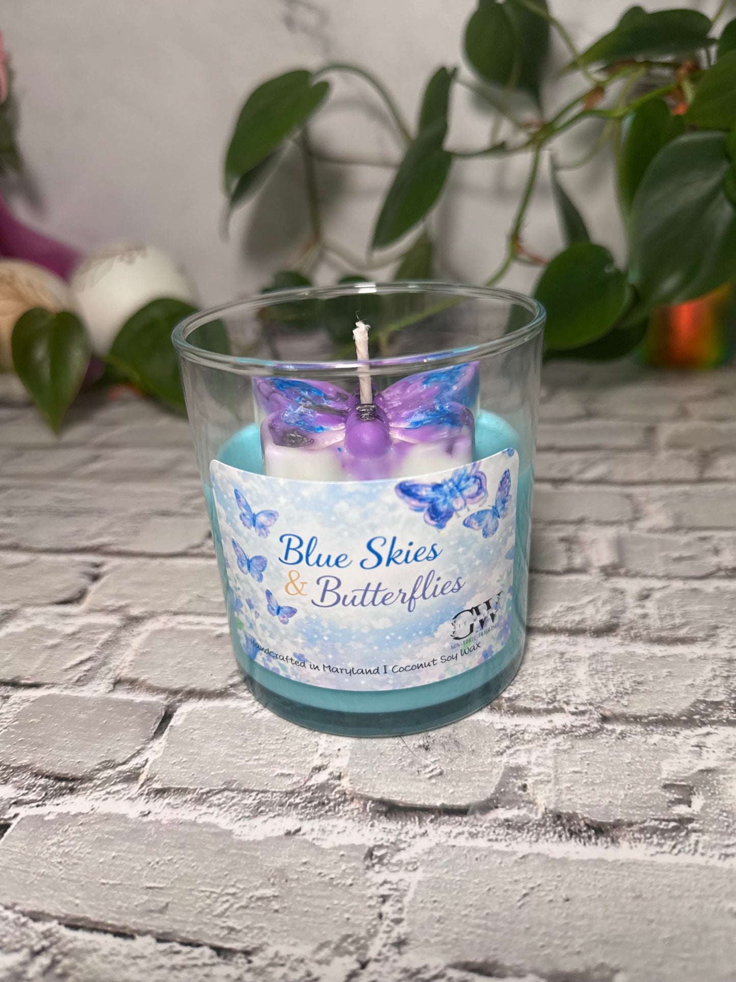 Blue Skies & Butterflies - Bamboo and Coconut