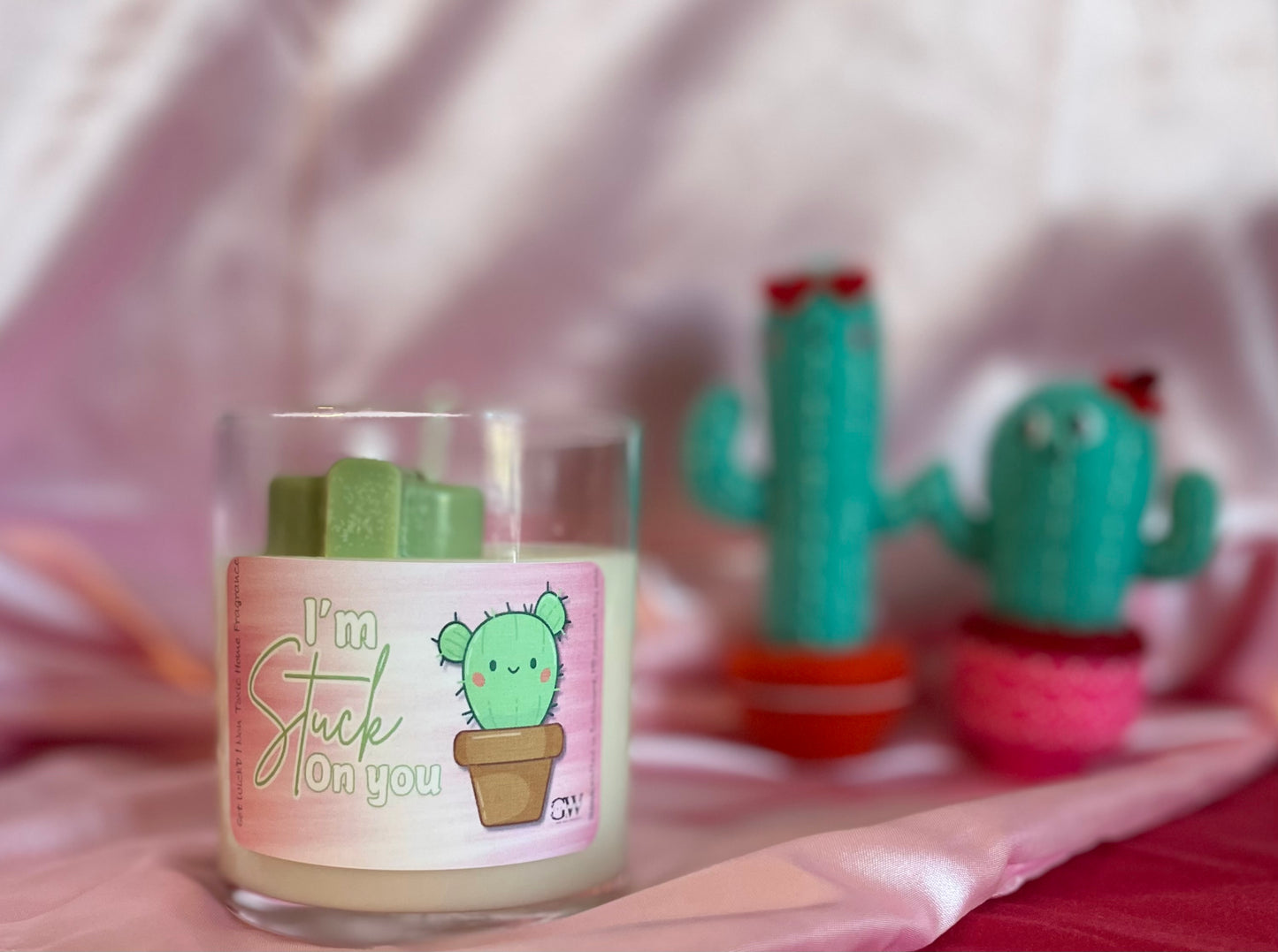 Stuck on you candle