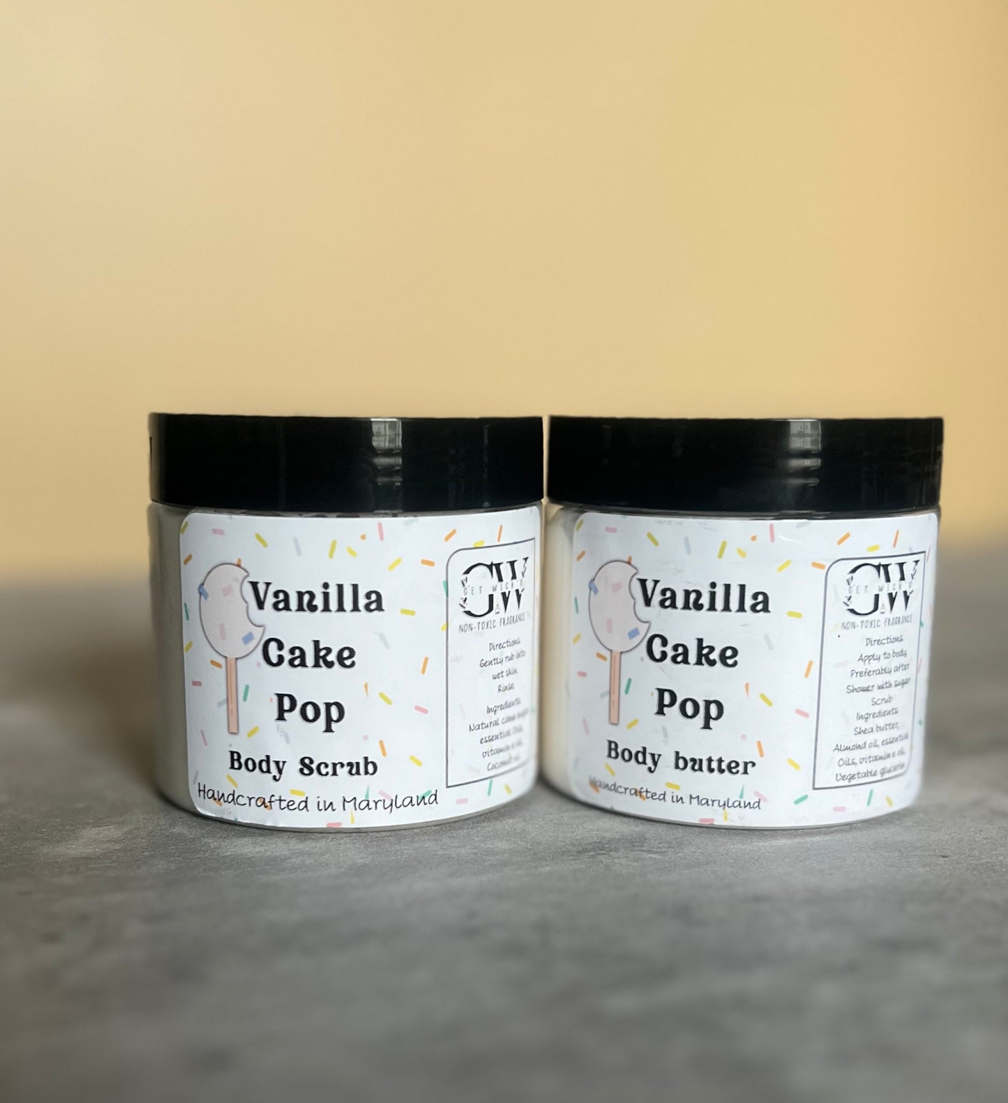 Vanilla Cake Pop Body Care