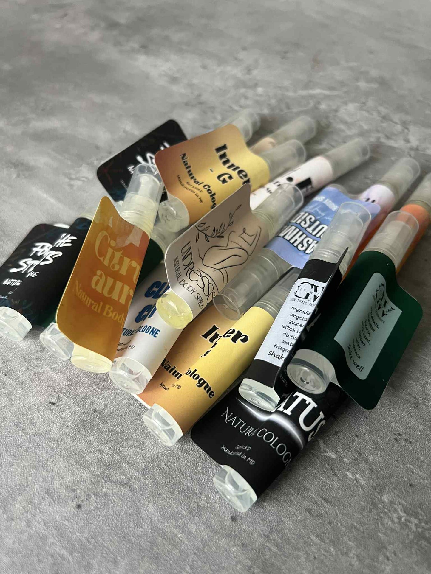 Body Spray Samples