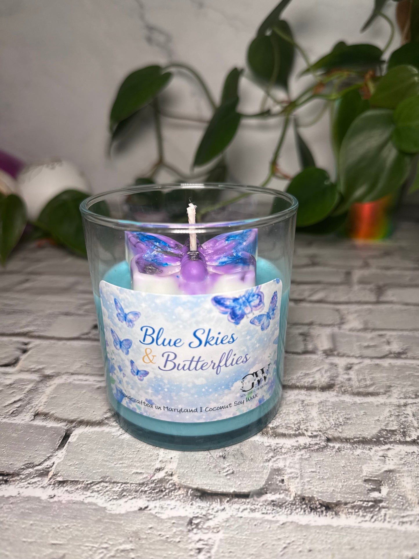 Blue Skies & Butterflies - Bamboo and Coconut