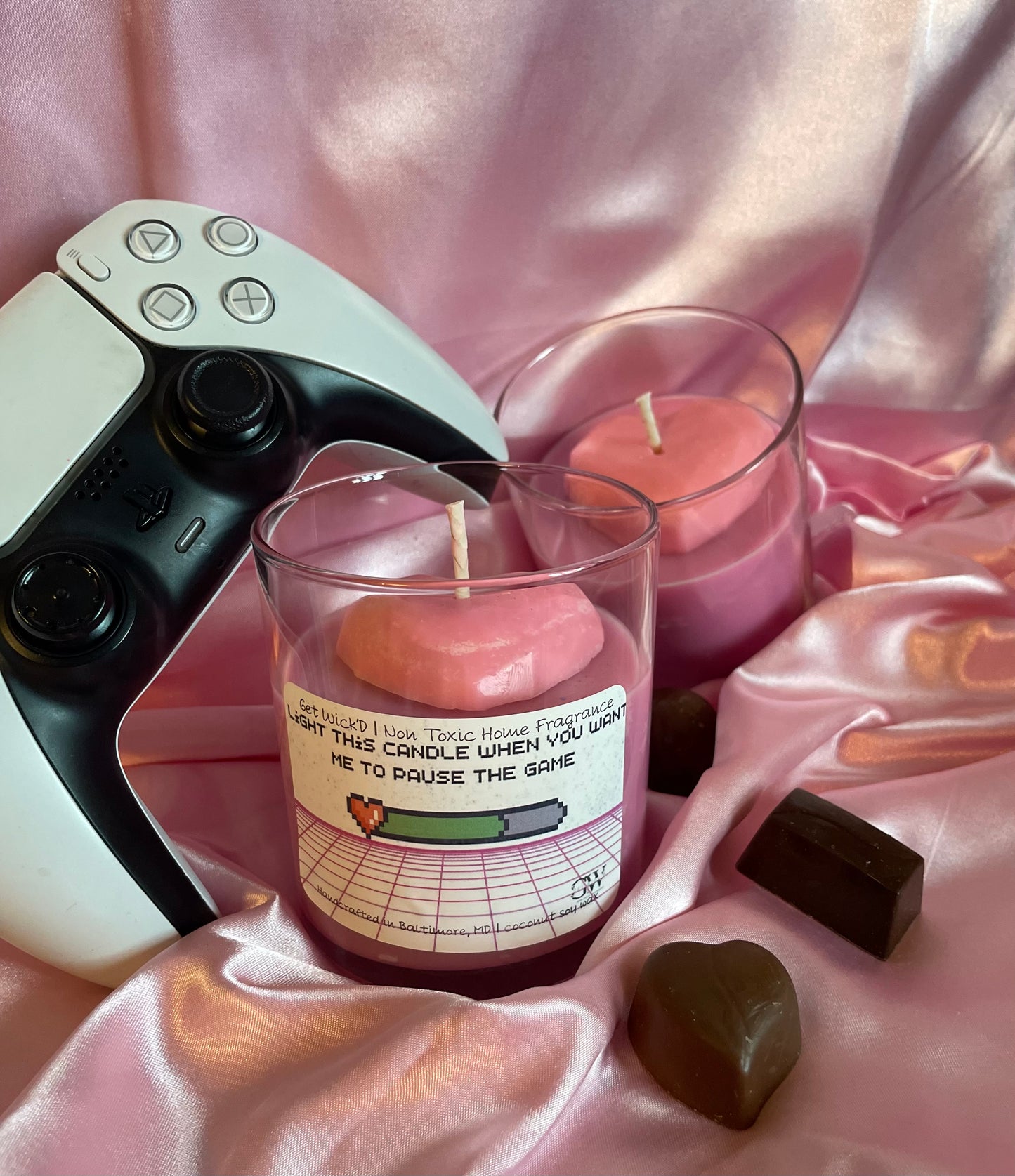 Gaming lovers candle (pre order)