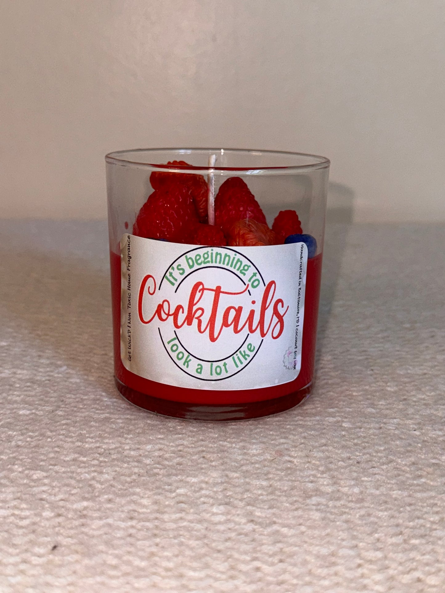 Ready for Cocktails Candle