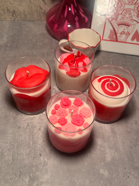 DIY candle bar tickets for The Comfy Cup