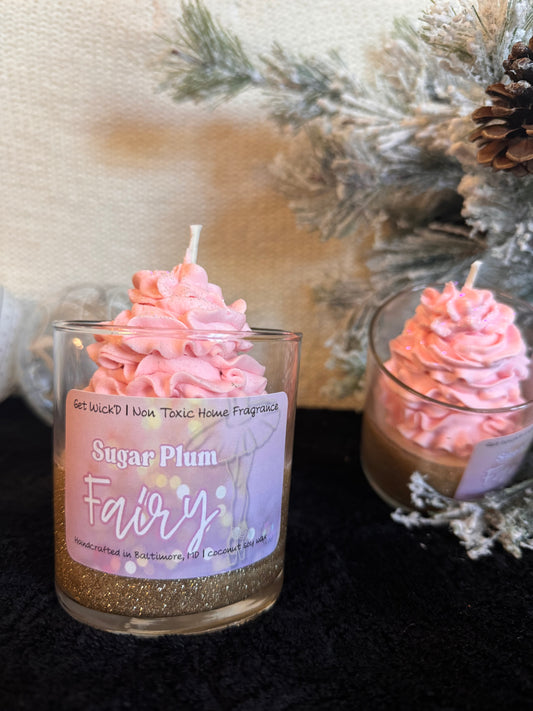 Sugar Plum Fairy candle