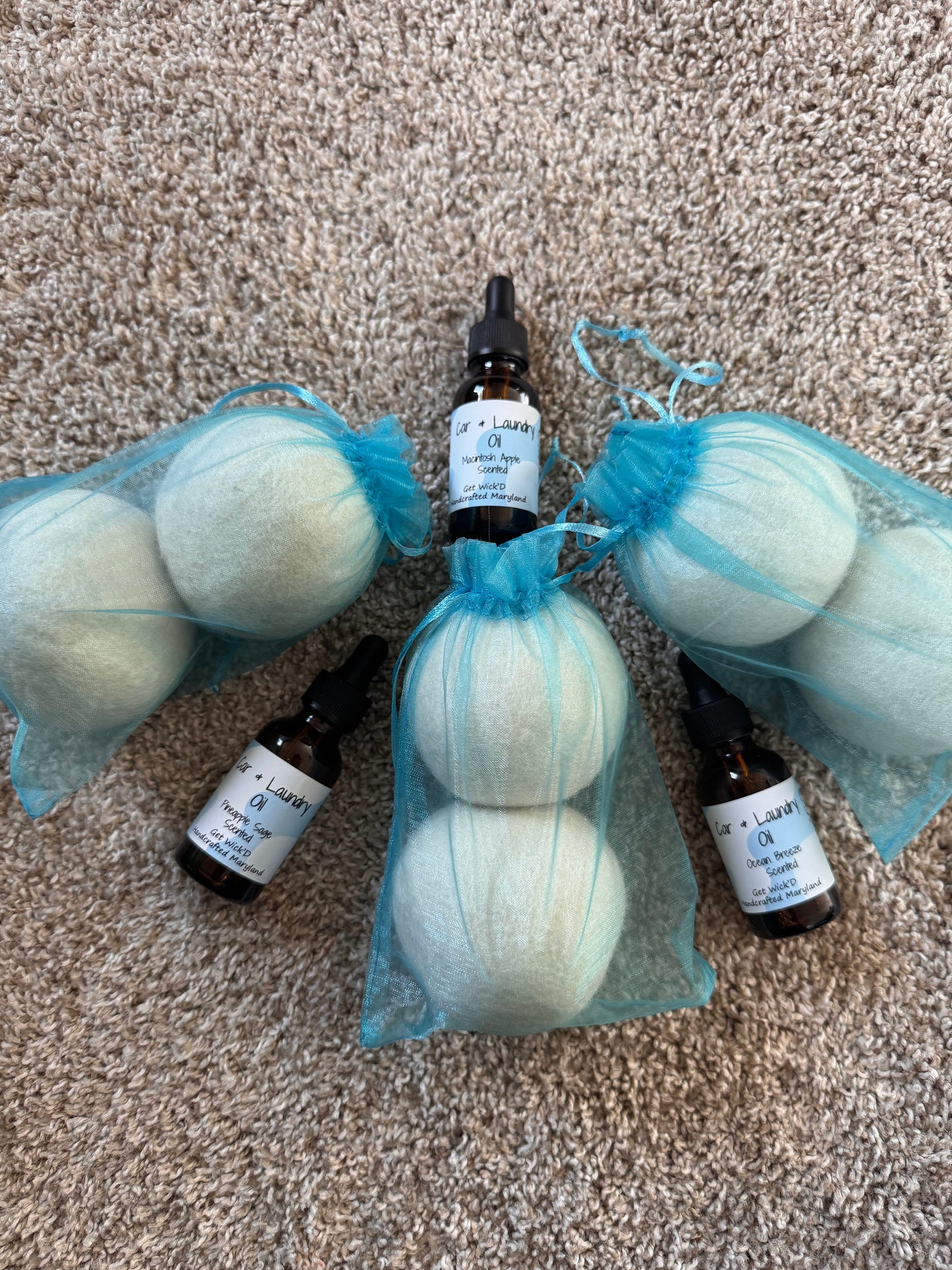 Wool Dryer Ball Set