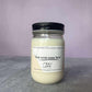 Custom Mason Jar Candle